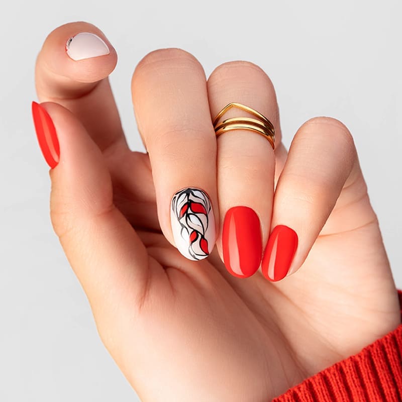 Nail art and manicure service at North Style Salon