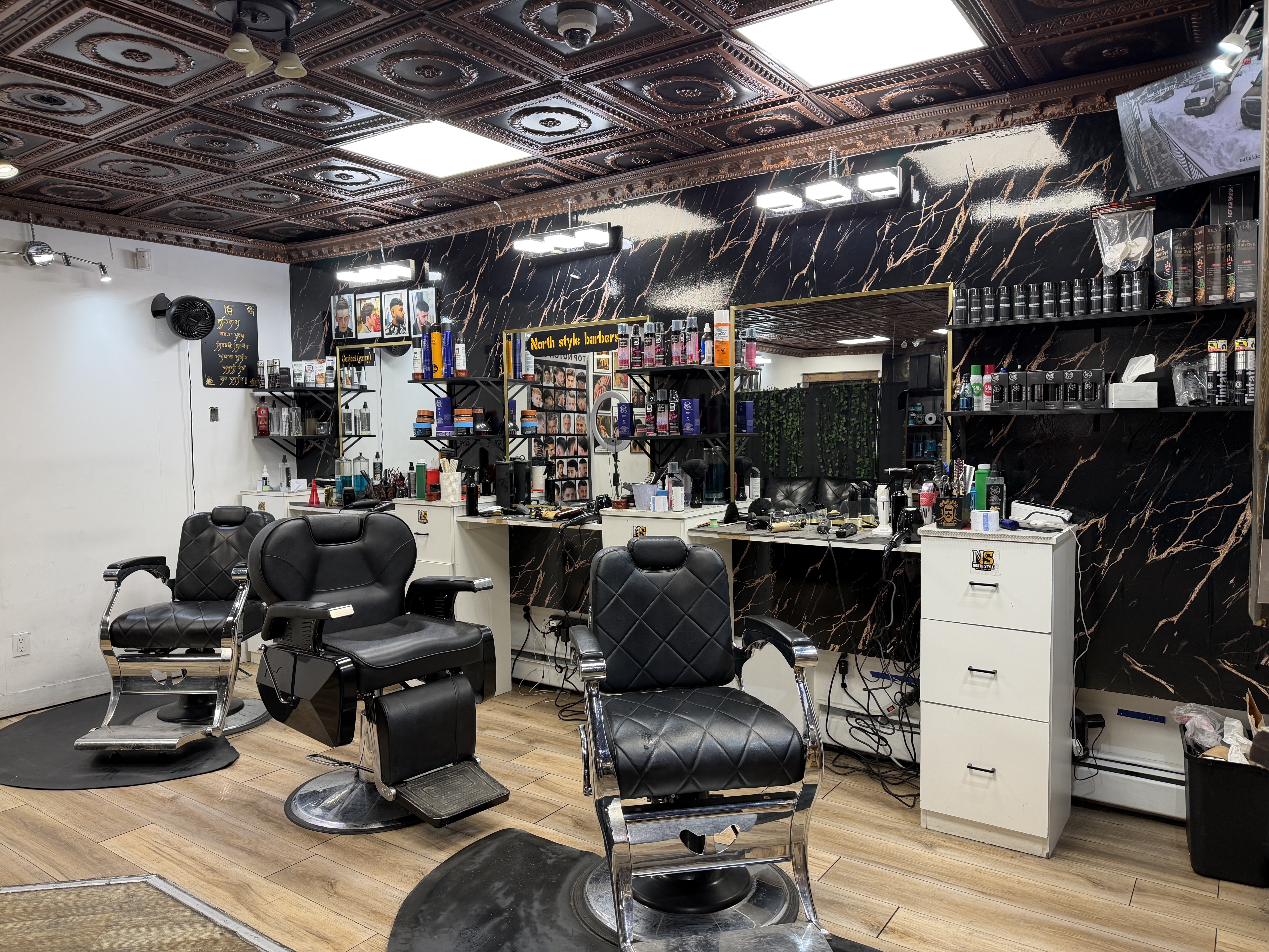 North Style Salon interior in Whitehorse